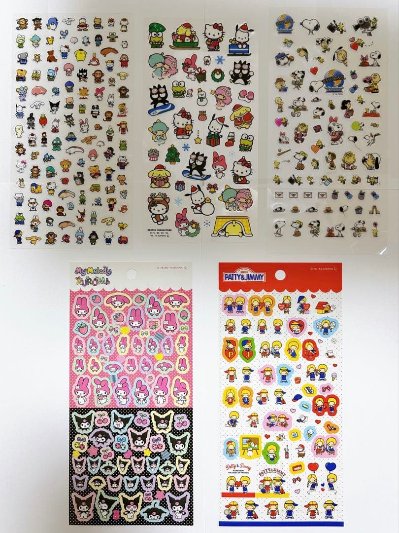 80点＊大量＊平成レトロシール＊ディズニー＊サンリオ＊スヌーピー