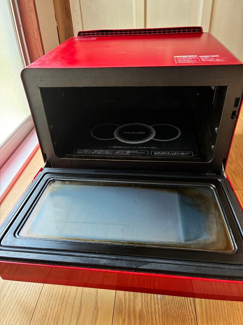 SHARP AX-AP300 赤色オーブンレンジ