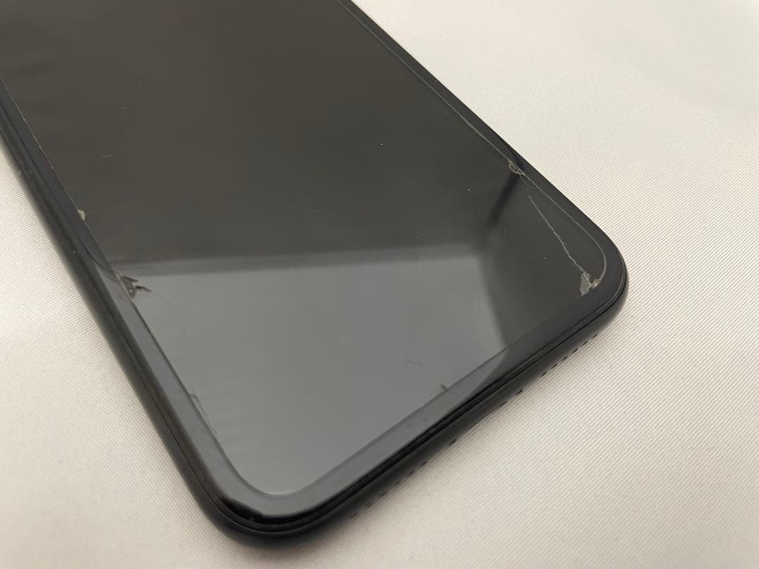 iPhoneXR ブラック 64GB 画面割れ