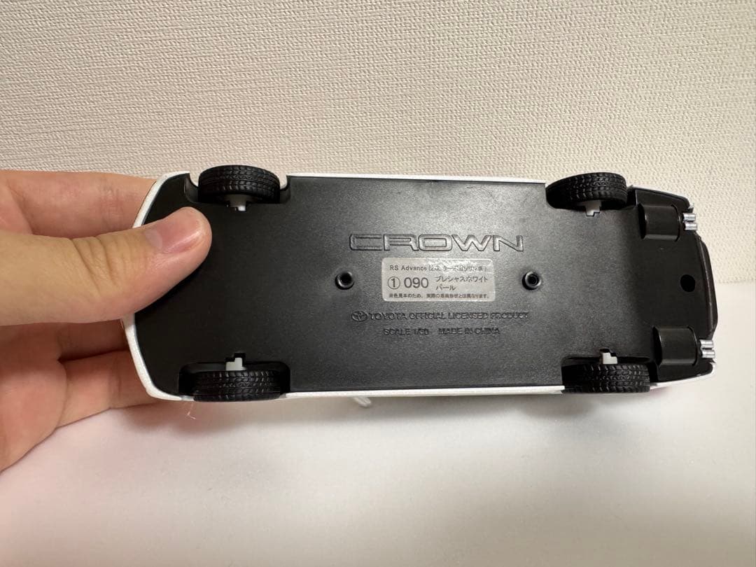 クラウン カラーサンプル ミニカー 1/30 プレシャスホワイトパール