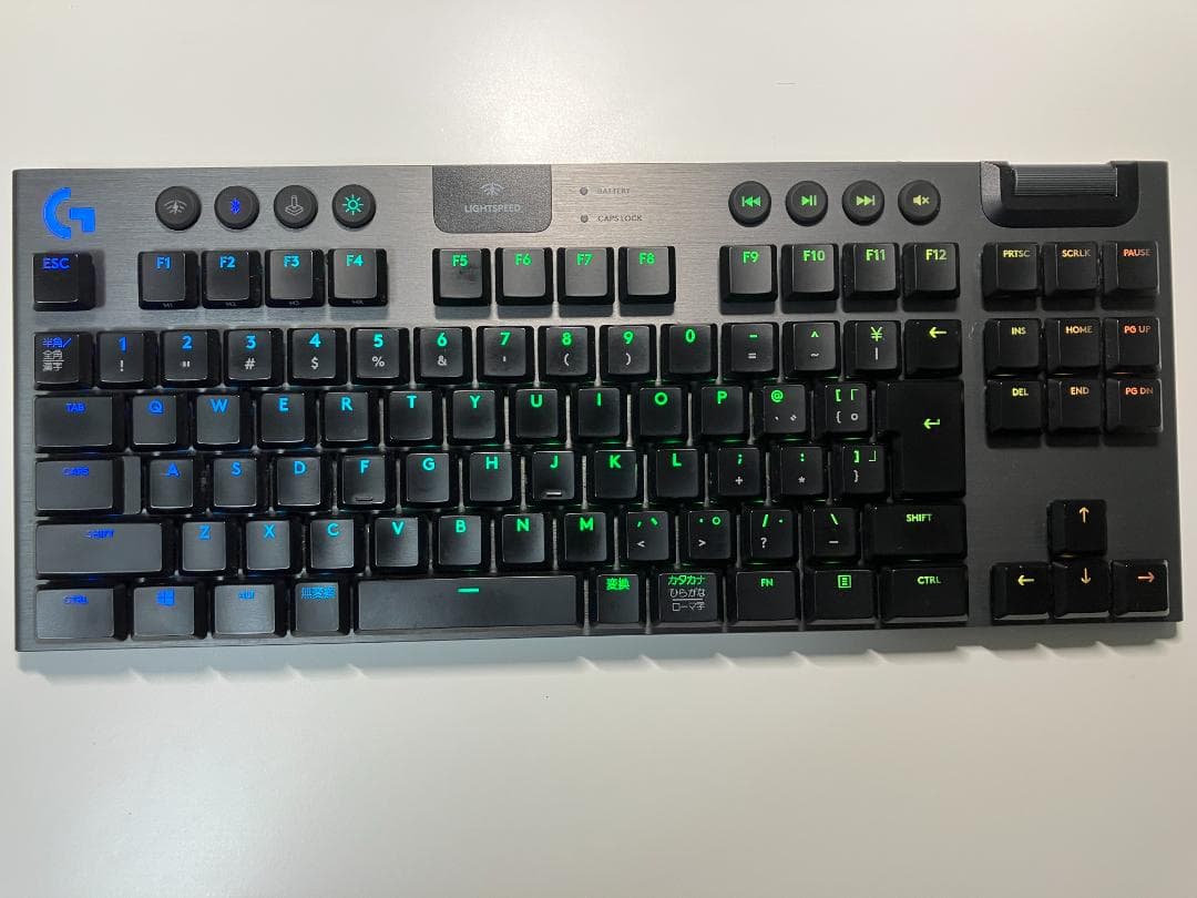 【ジャンク】G913 TKL クリッキー 青軸 無線