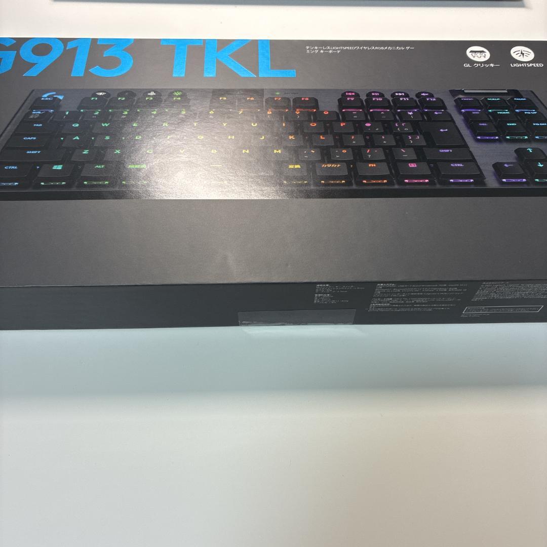 【ジャンク】G913 TKL クリッキー 青軸 無線