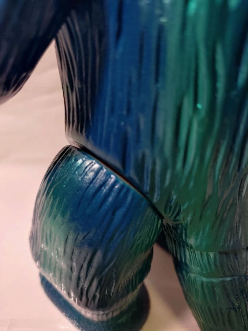 ブルマァク復刻 プラモ版ゴジラ(メタリック) godzilla bullmark