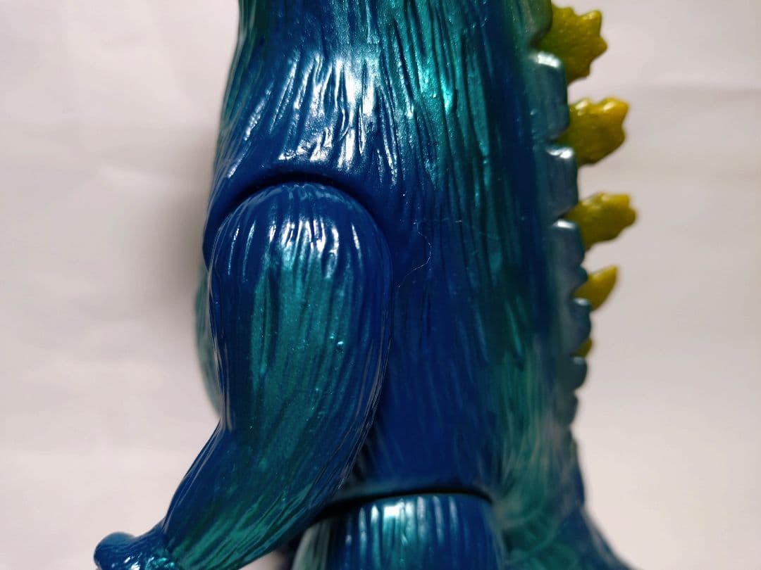 ブルマァク復刻 プラモ版ゴジラ(メタリック) godzilla bullmark