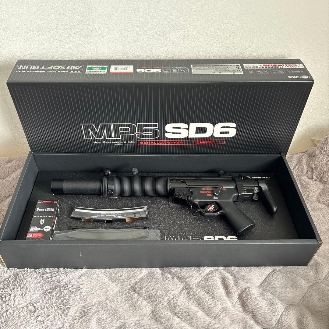 東京マルイ TOKYO MARUI MP5 SD6 次世代電動ガン