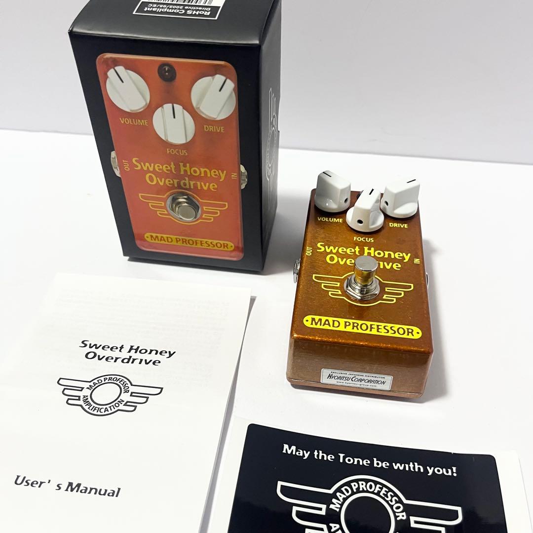 新品未使用MAD PROFESSOR SWEET HONEY OVERDRIVE