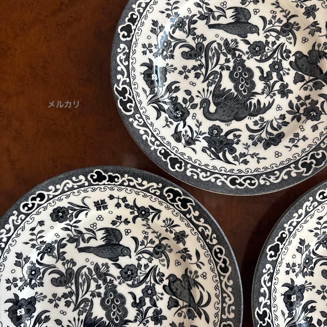 新品　バーレイ ブラックリーガルピーコック　プレートS 3枚　セカンド