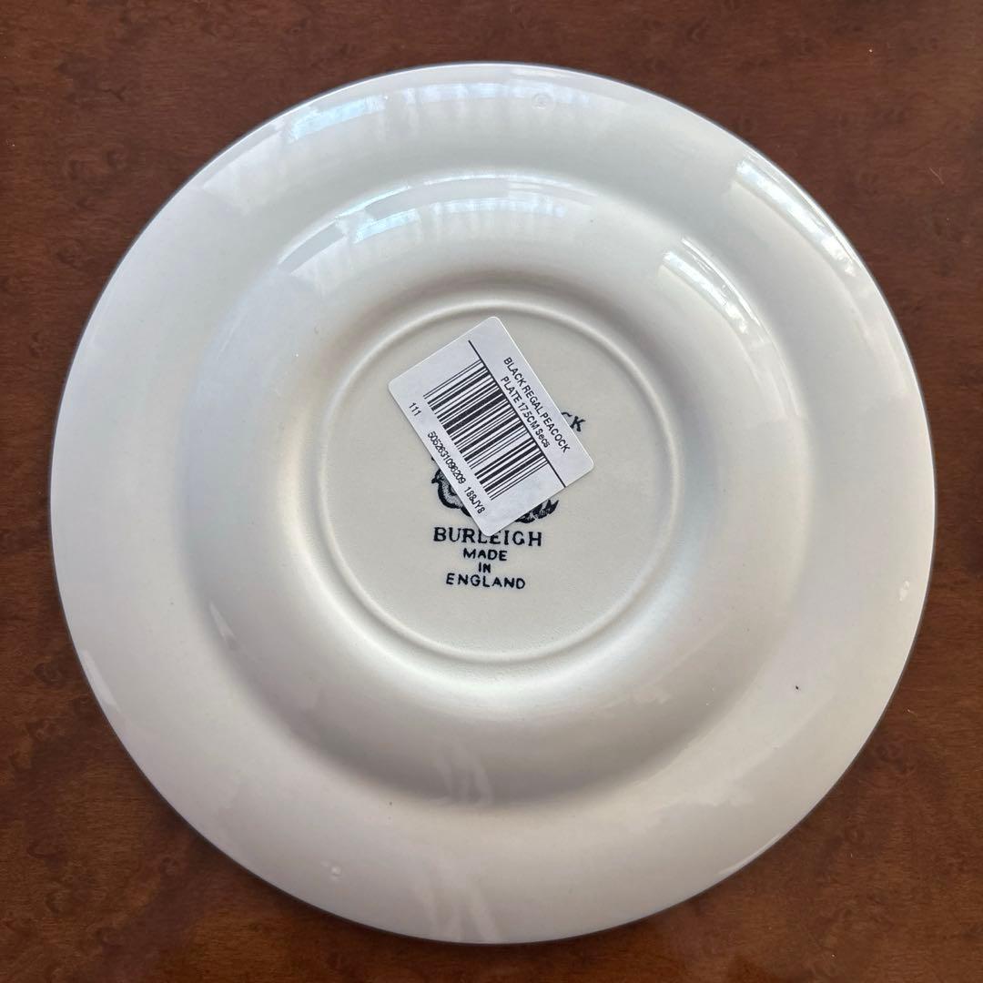 新品　バーレイ ブラックリーガルピーコック　プレートS 3枚　セカンド