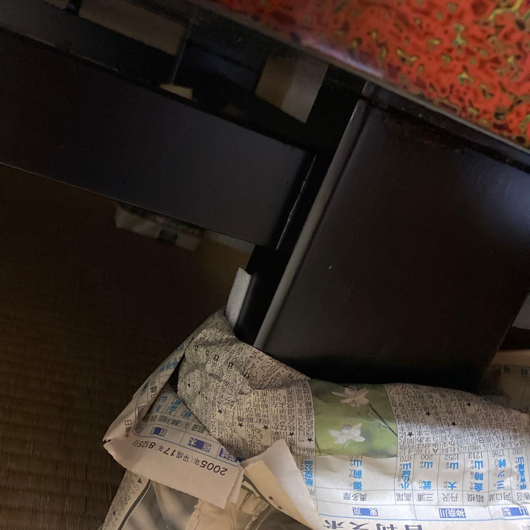 【週末限定お値下げ】新品　木曽漆器の座卓　83×120 昭和　レトロ