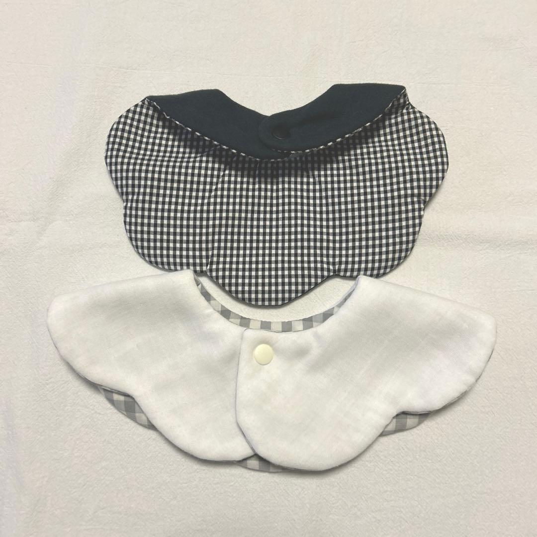 25 ハンドメイドスタイ　木馬　ベビースタイ