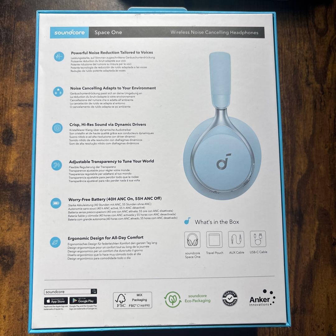 soundcore Space One ワイヤレスヘッドセット