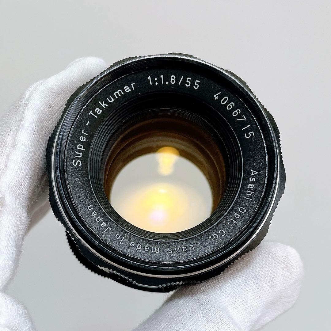 【外観美品美フレア】PENTAX Super Takumar 55mm f1.8