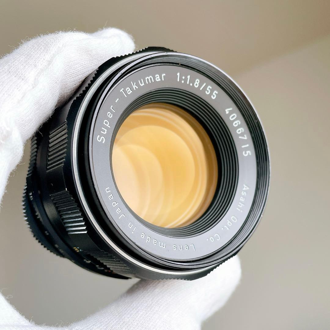 【外観美品美フレア】PENTAX Super Takumar 55mm f1.8