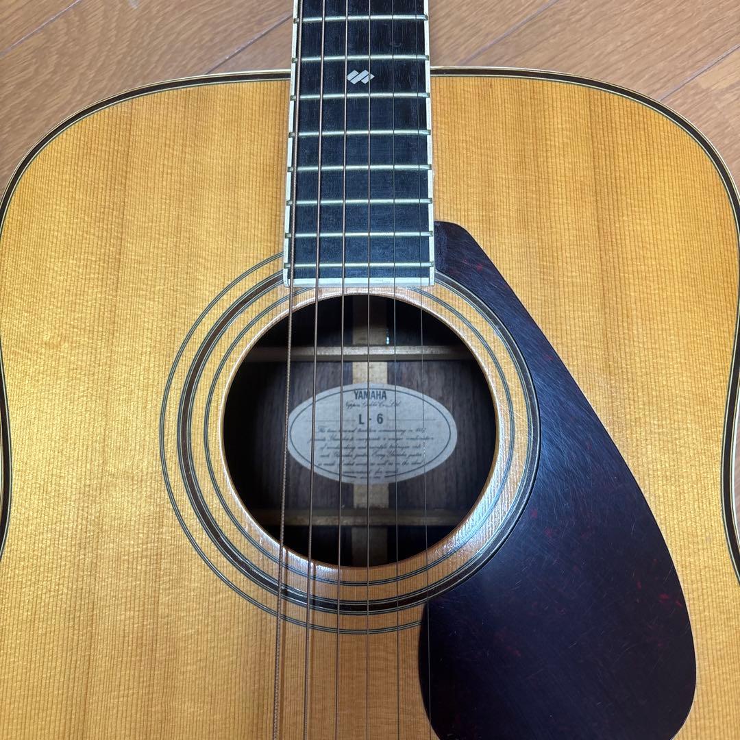【ジャパンヴィンテージ】YAMAHA L-6 アコースティクギターハードケース付