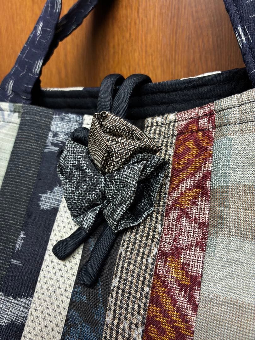 和柄　生地　バッグ