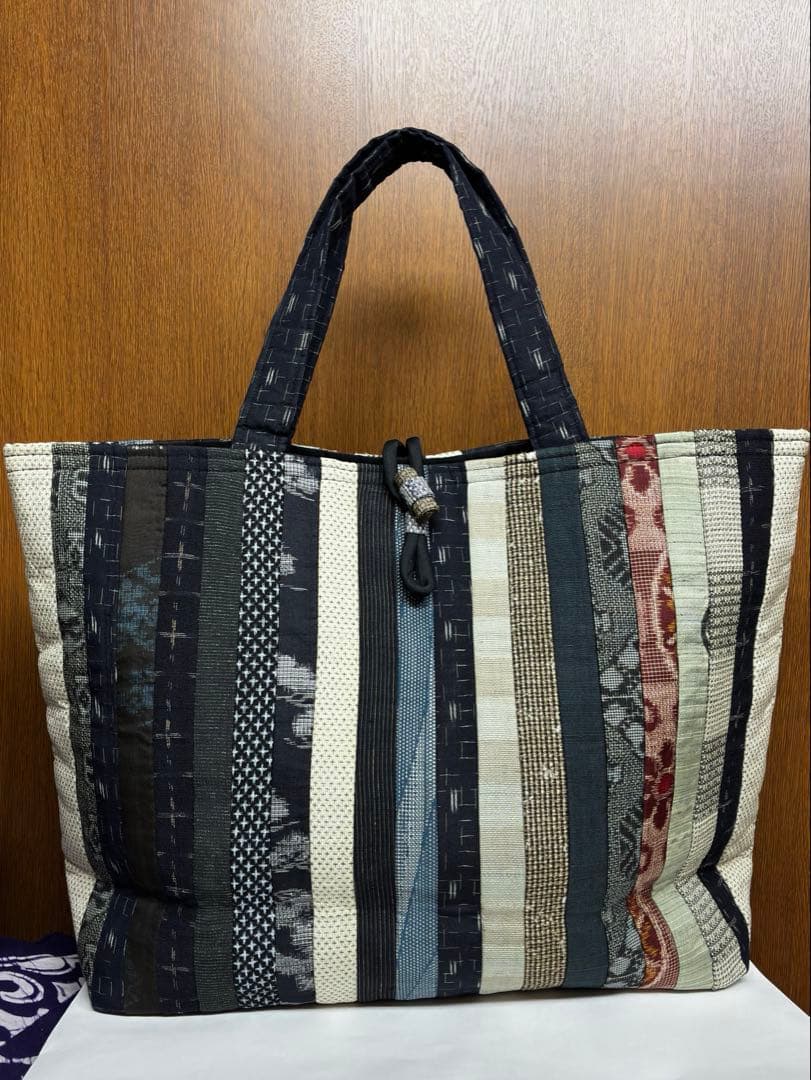 和柄　生地　バッグ