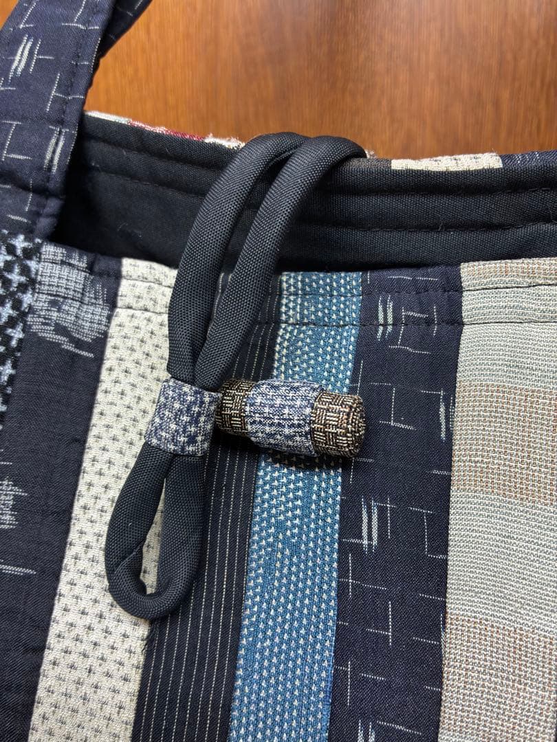 和柄　生地　バッグ