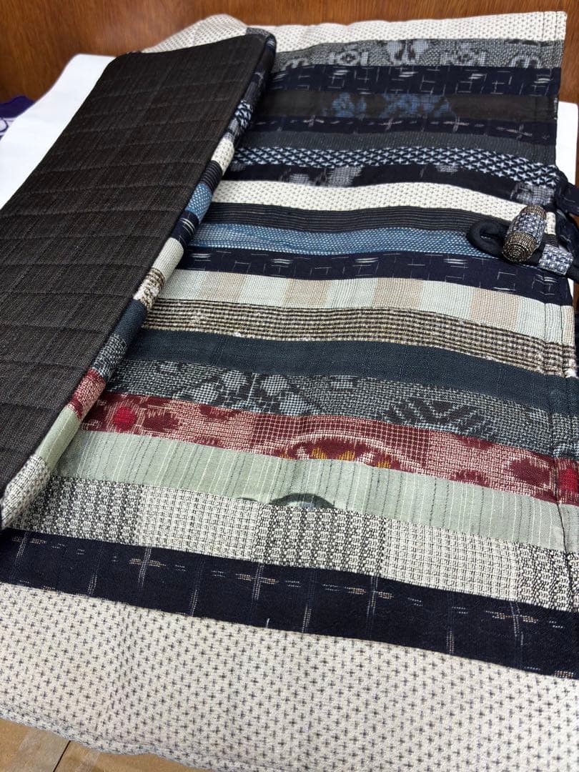 和柄　生地　バッグ