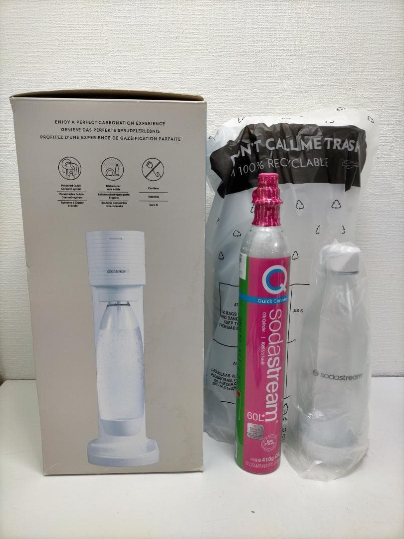 sodastream GAIA 炭酸水メーカー ホワイト 250709-6T