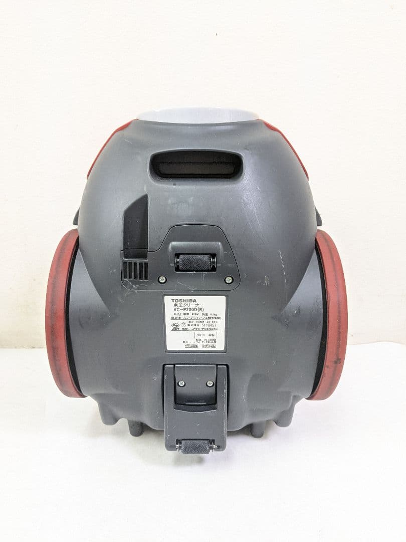 TOSHIBA 東芝 VC-P200D-R 紙パック式掃除機 2010年製