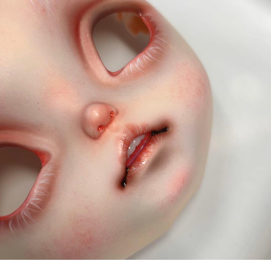 カスタムブライス 海外作家様 キラキラ 猫目 アルビノ クリスタルフェアリー