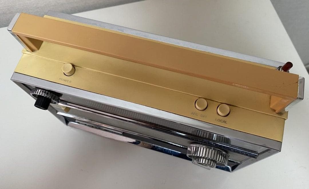 【アンティーク】トランジスタラジオ SONY TFM-1000F【昭和レトロ】