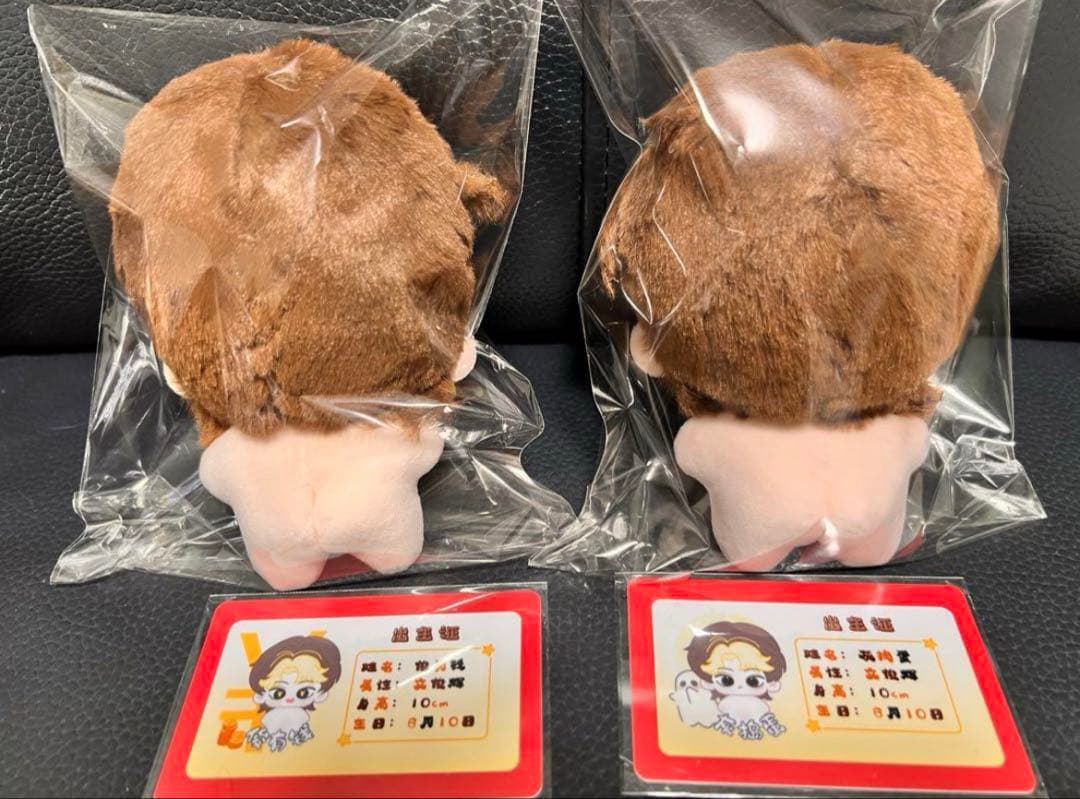 seventeenぬいぐるみ　ジュン　10センチ　マスター　正規品⭐️2体「138