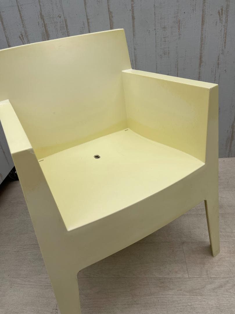 ドリアデ トイチェア アイボリー 4脚 まとめて スタッキングチェア イタリア製