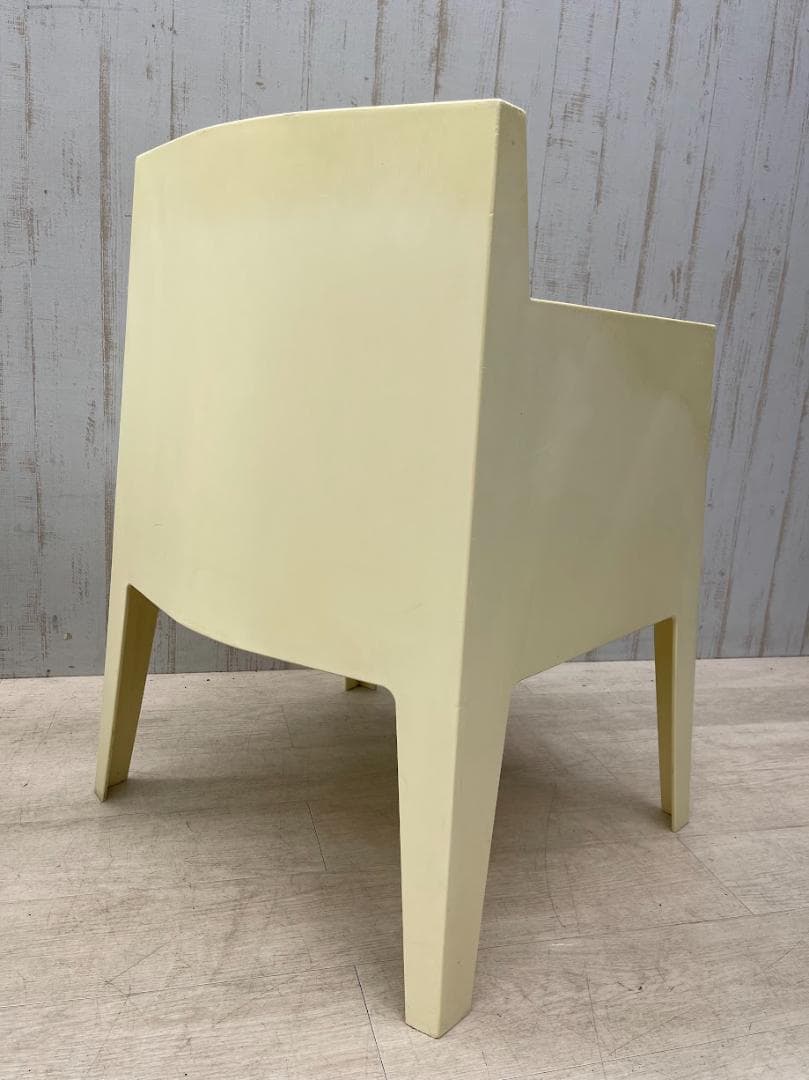 ドリアデ トイチェア アイボリー 4脚 まとめて スタッキングチェア イタリア製