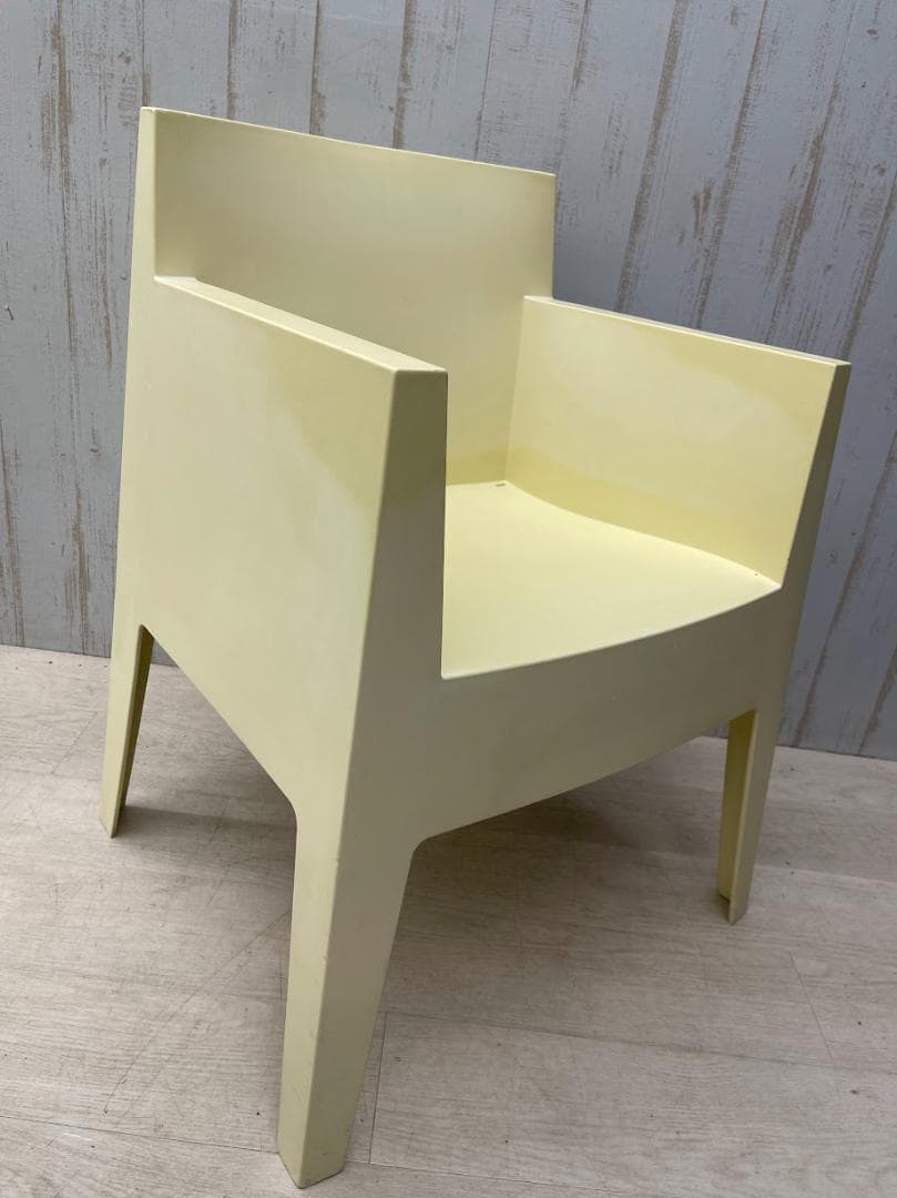 ドリアデ トイチェア アイボリー 4脚 まとめて スタッキングチェア イタリア製