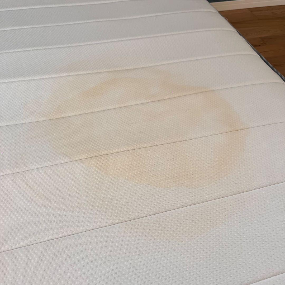 ★期間限定★【引き取り限定】セミダブルベッド（マットレス付）