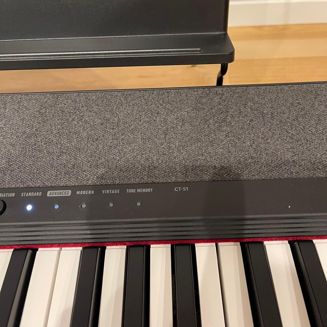 CASIOTONE CT-S1 電子ピアノ 61鍵 キーボード　カシオ