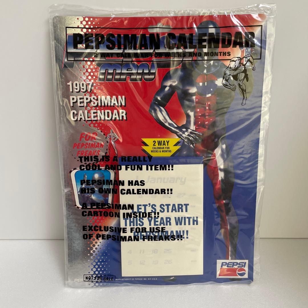 新品未開封 ペプシマン　カレンダー　非売品　レア