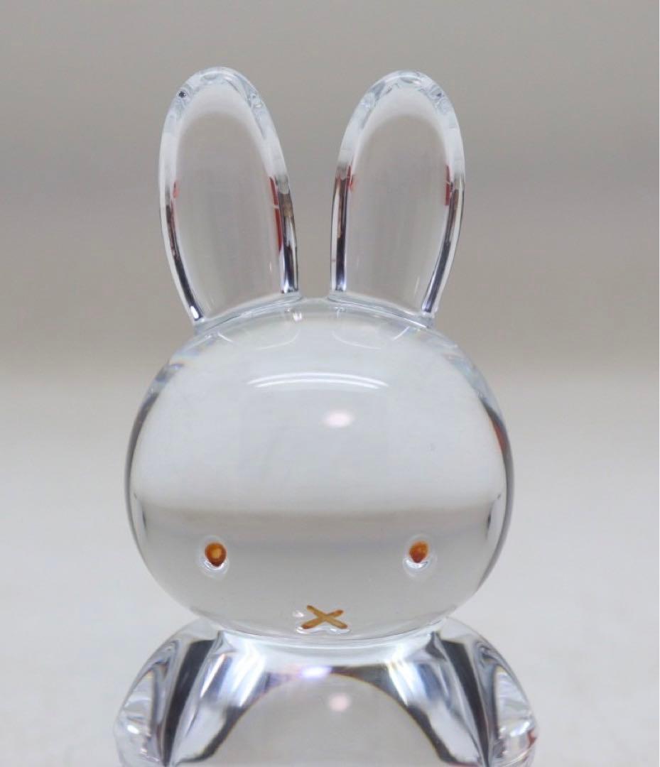 バカラ　BACCARAT ミッフィー　miffy クリスタル　置物　フィギュリン