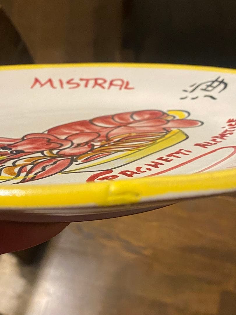 ブオンリコルド　イタリア製絵皿　香港　1994年　#71