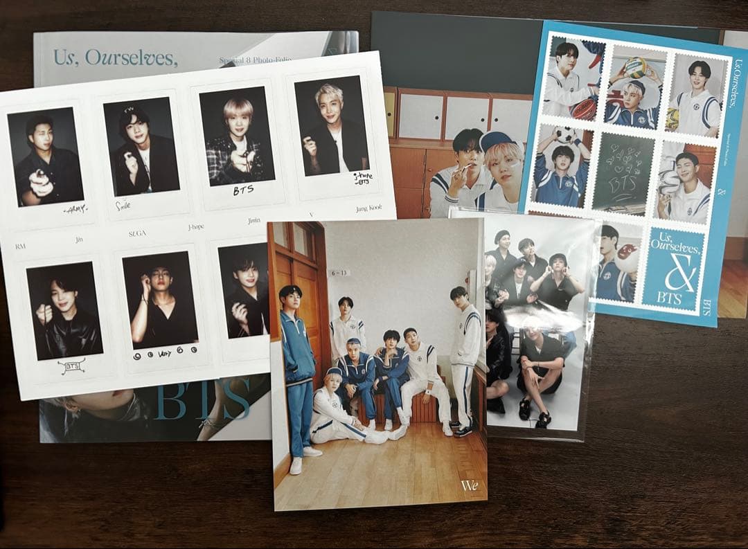 army zip Us,Ourselves BTS FC global 写真集