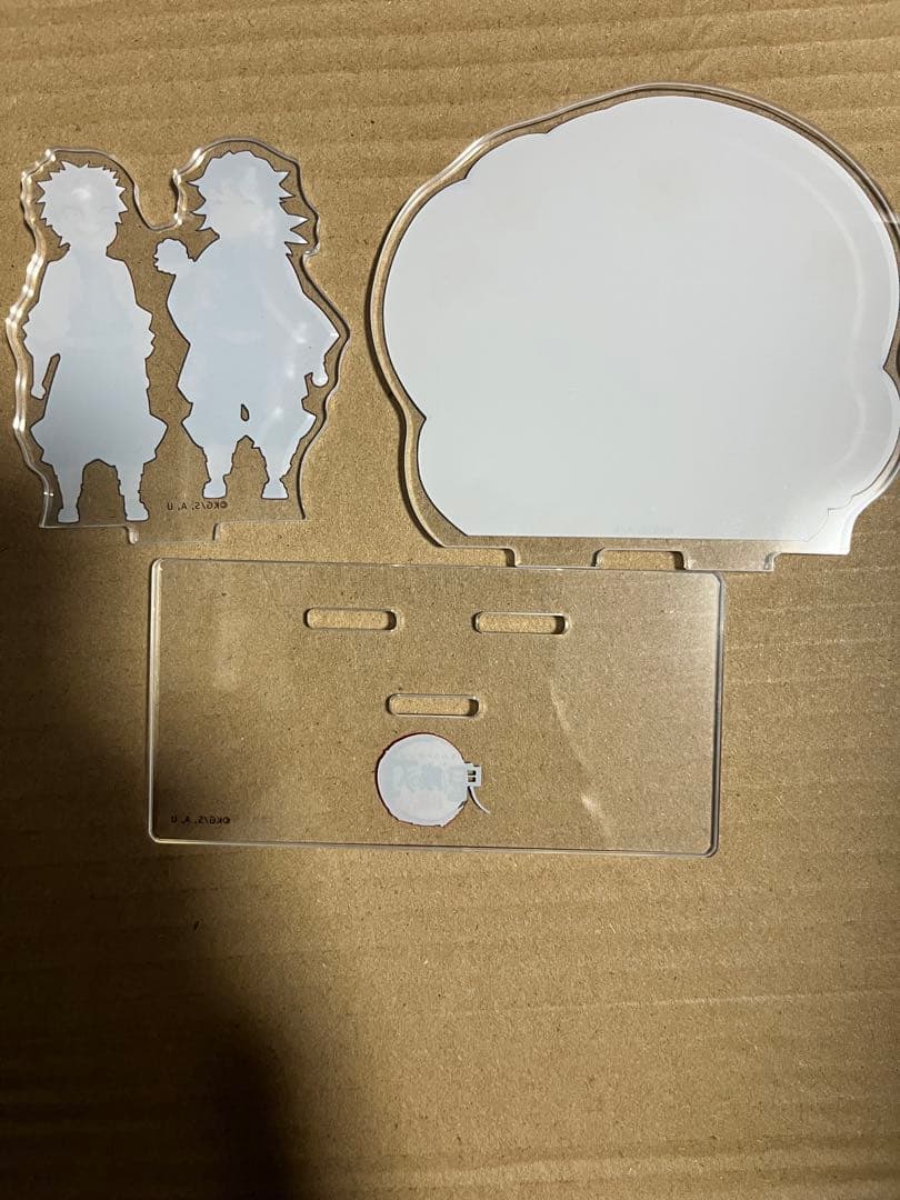 鬼滅の刃　実弥におはぎを渡す義勇アクリルスタンド