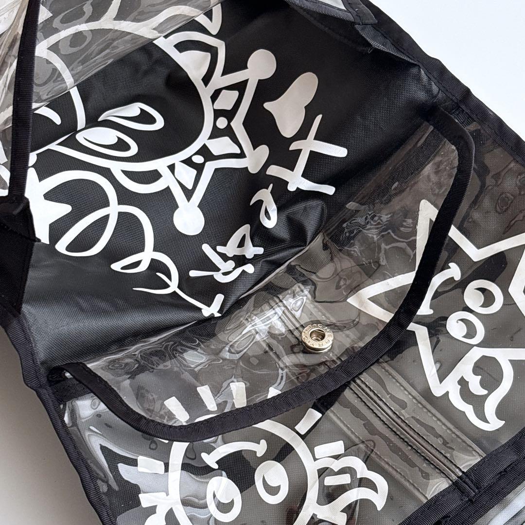 【新品】CASTELBAJAC ウォールポケット 車用 壁掛け 透明 収納 大判