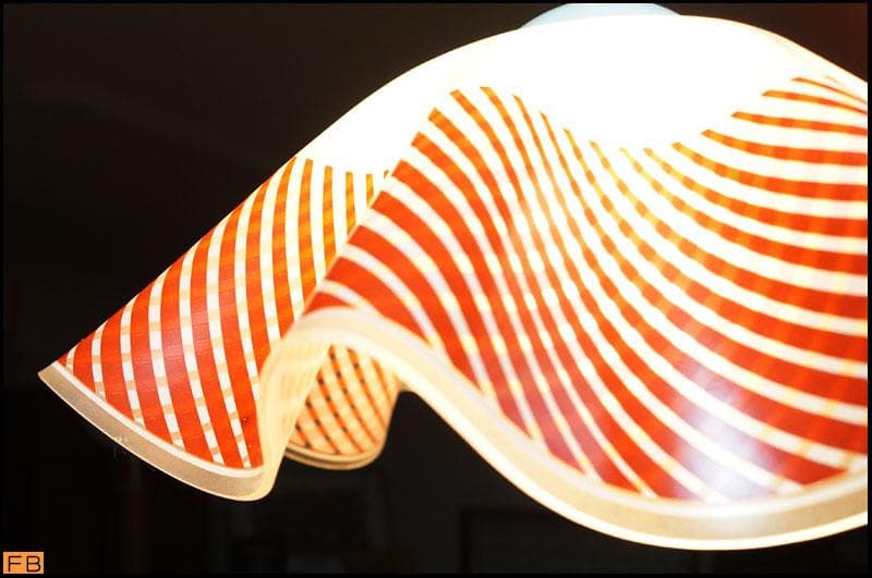 北新電器製作所 ペンダントライト F7RP-091K-10 赤 照明器具