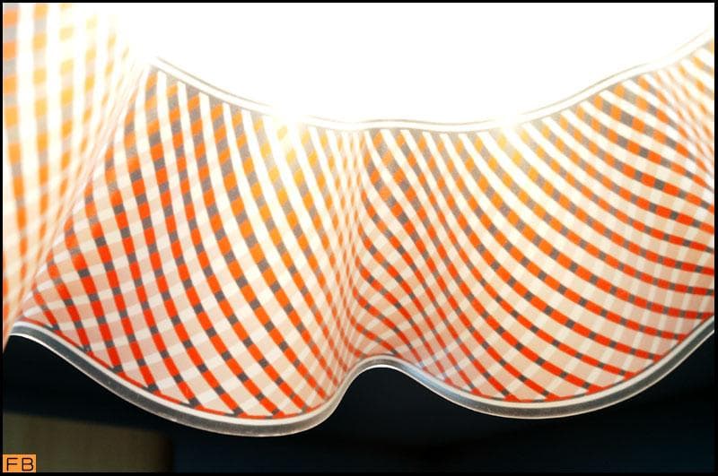 北新電器製作所 ペンダントライト F7RP-091K-10 赤 照明器具