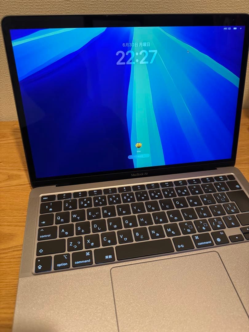MacBook Air 13インチ m1 スペースグレー 16GB/512GB