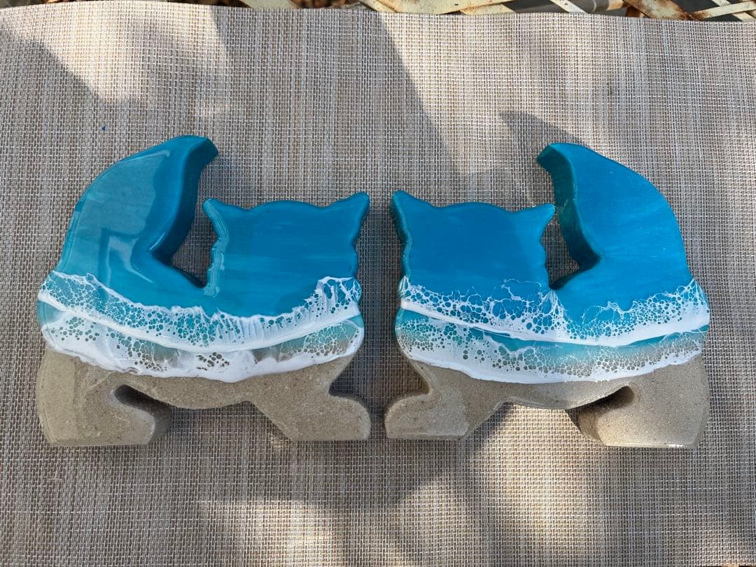 レジンアート海(シーサー)