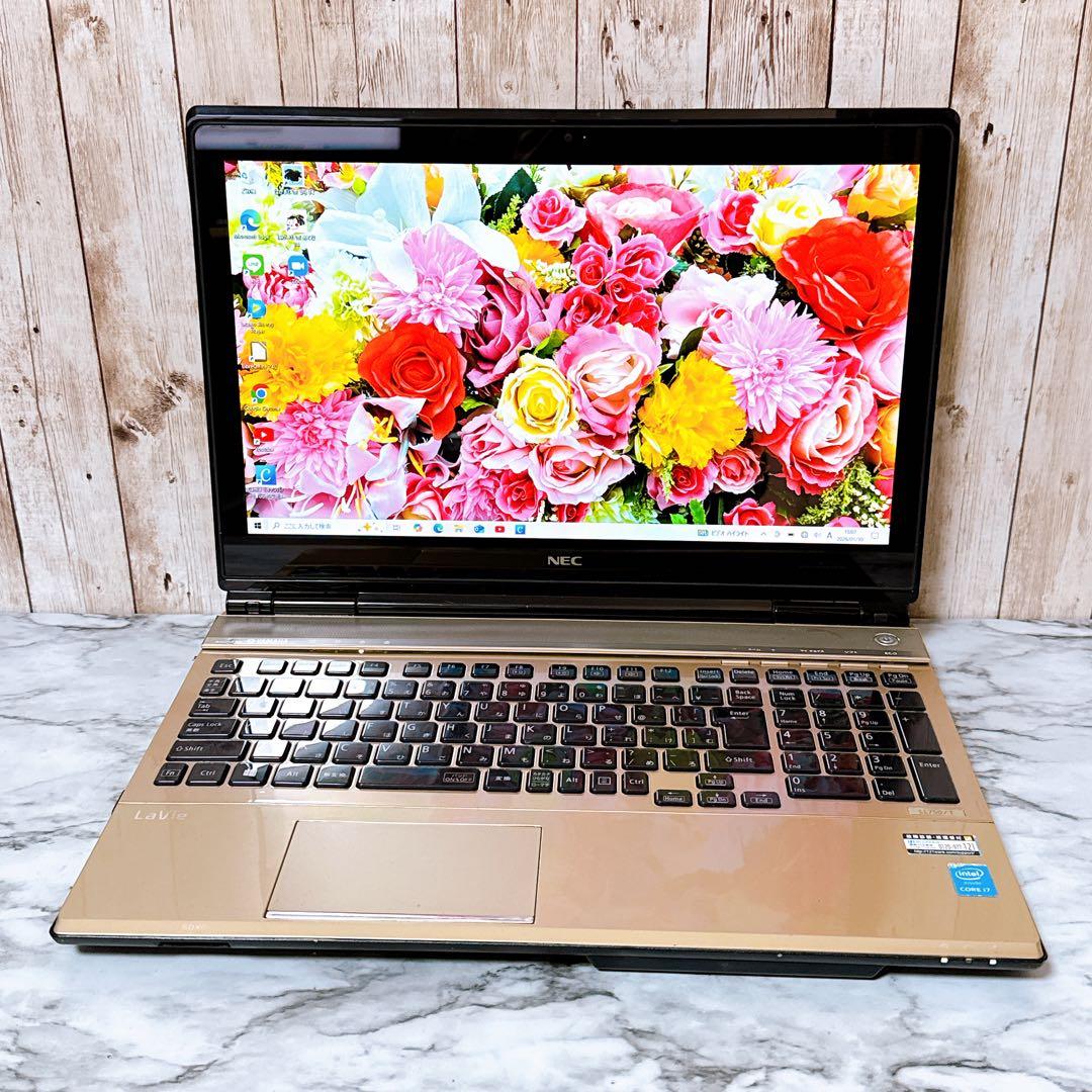 激安大特価✨すぐ使えるパソコン 高性能i7＆メモリ8GB/超大容量1TB✨カメラ