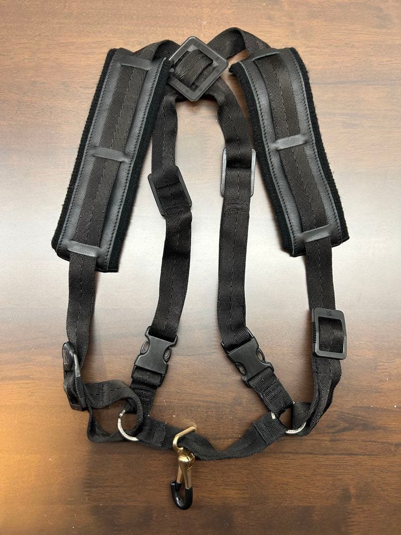 BG コンフォートハーネスストラップ 金属フックLサイズ 中古品