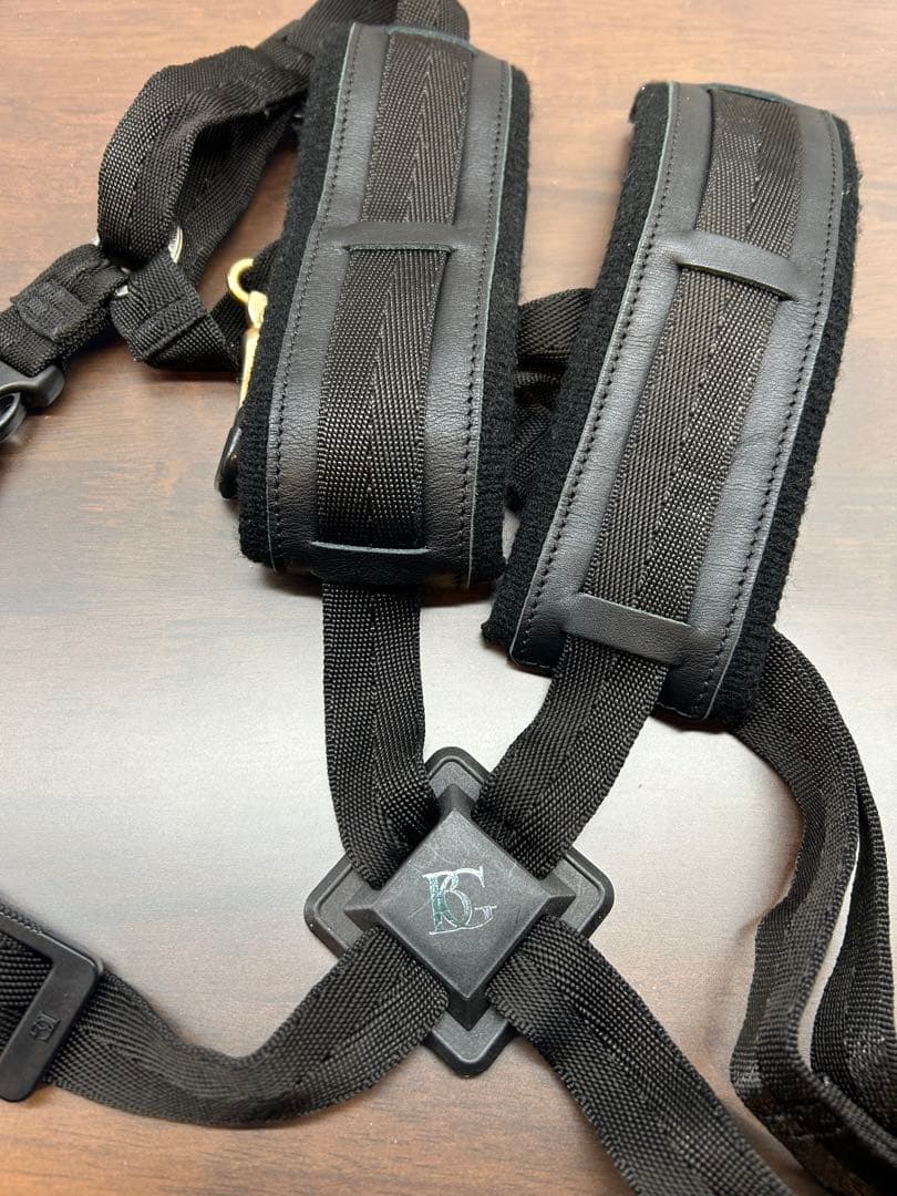 BG コンフォートハーネスストラップ 金属フックLサイズ 中古品