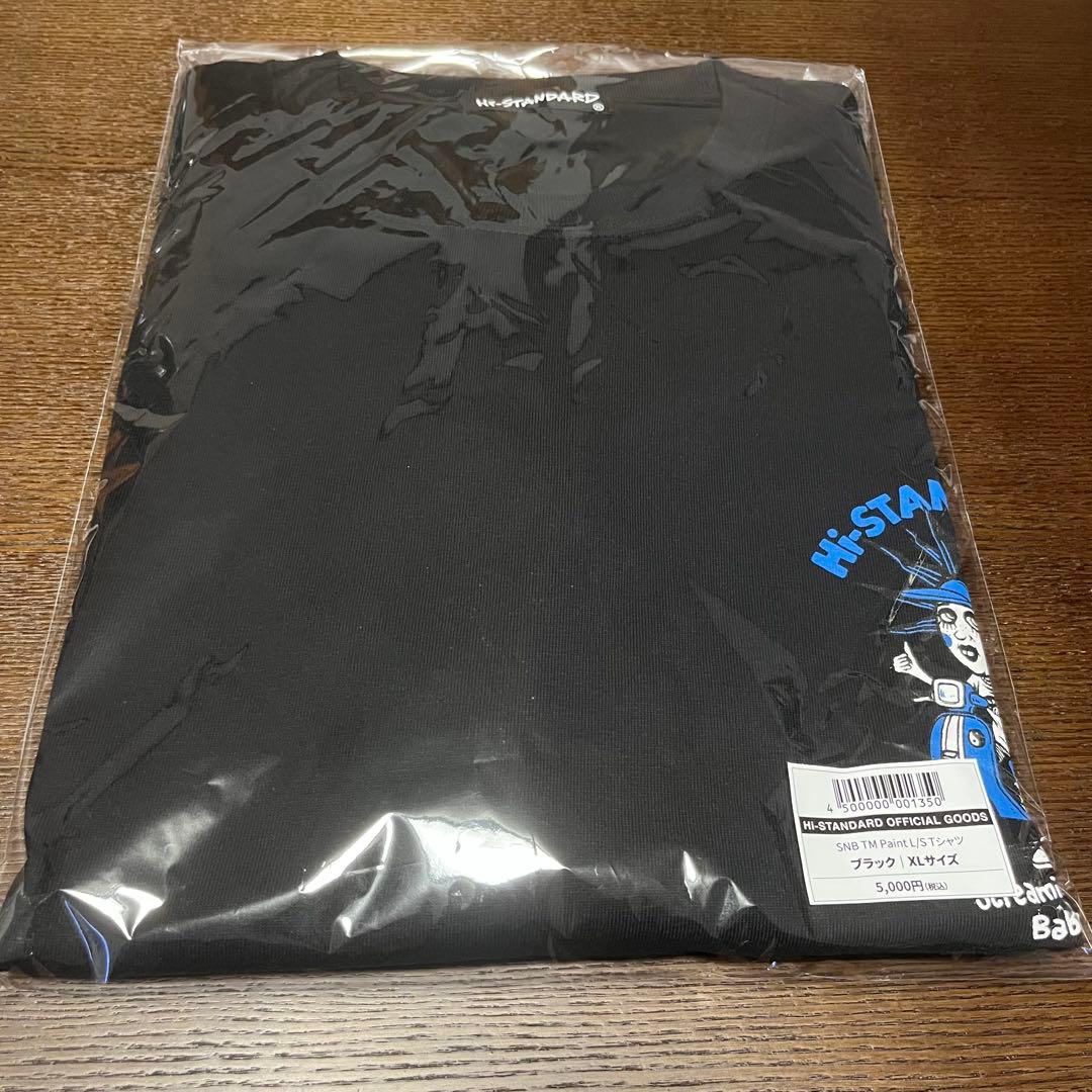 Hi-standard TM Paint ロンT XL ハイスタンダード