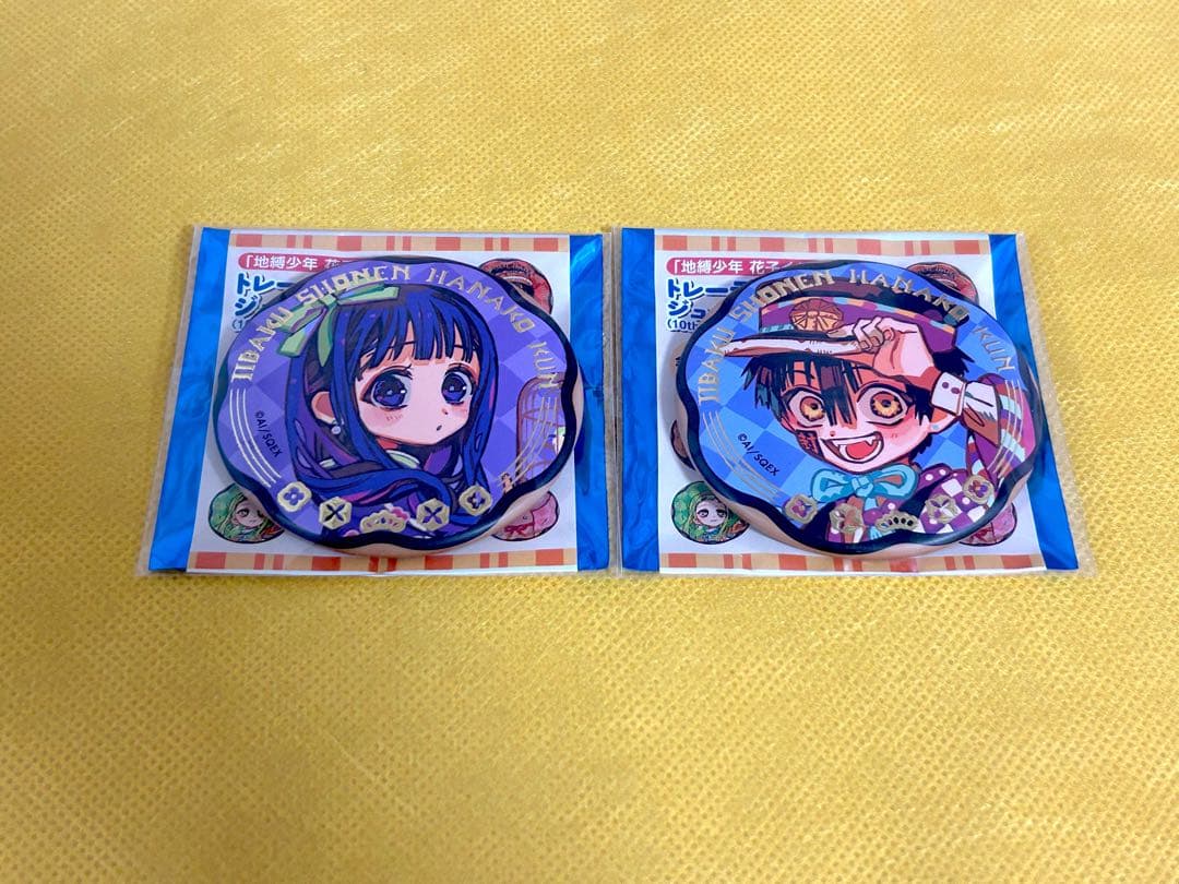 地縛少年花子くん 10周年記念ミュージアム ジュエリー 缶バッジ