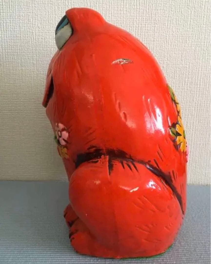 珍品希少！　カエルの貯金箱　ホリデイ・フェア社　1969　昭和レトロ　 23㎝