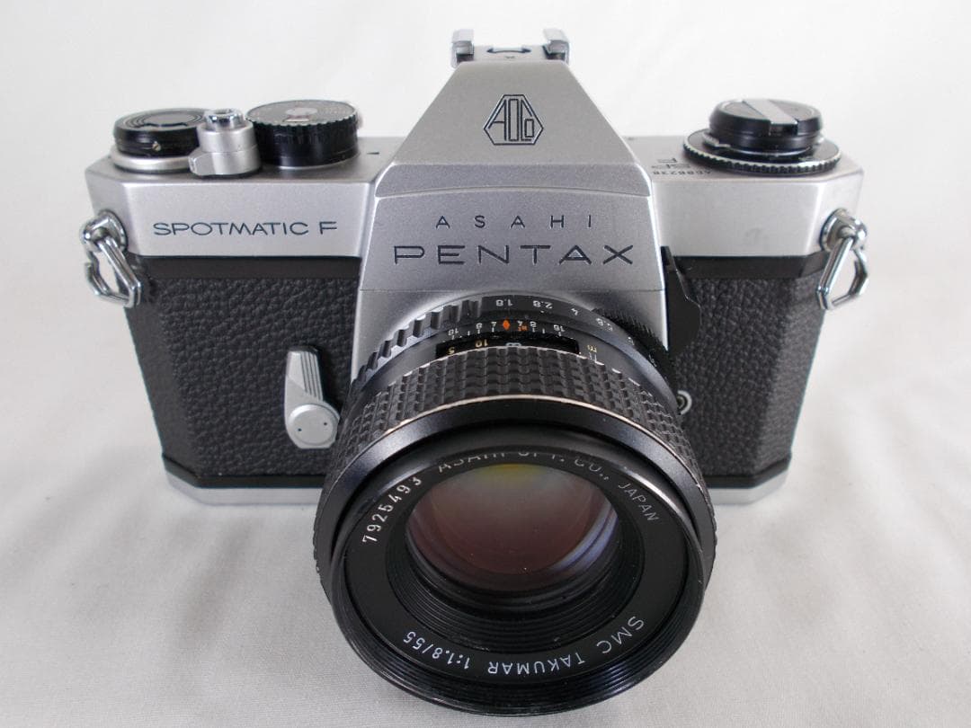 フィルムカメラ 整備済　Pentax SPF + レンズ f/1.8　D269