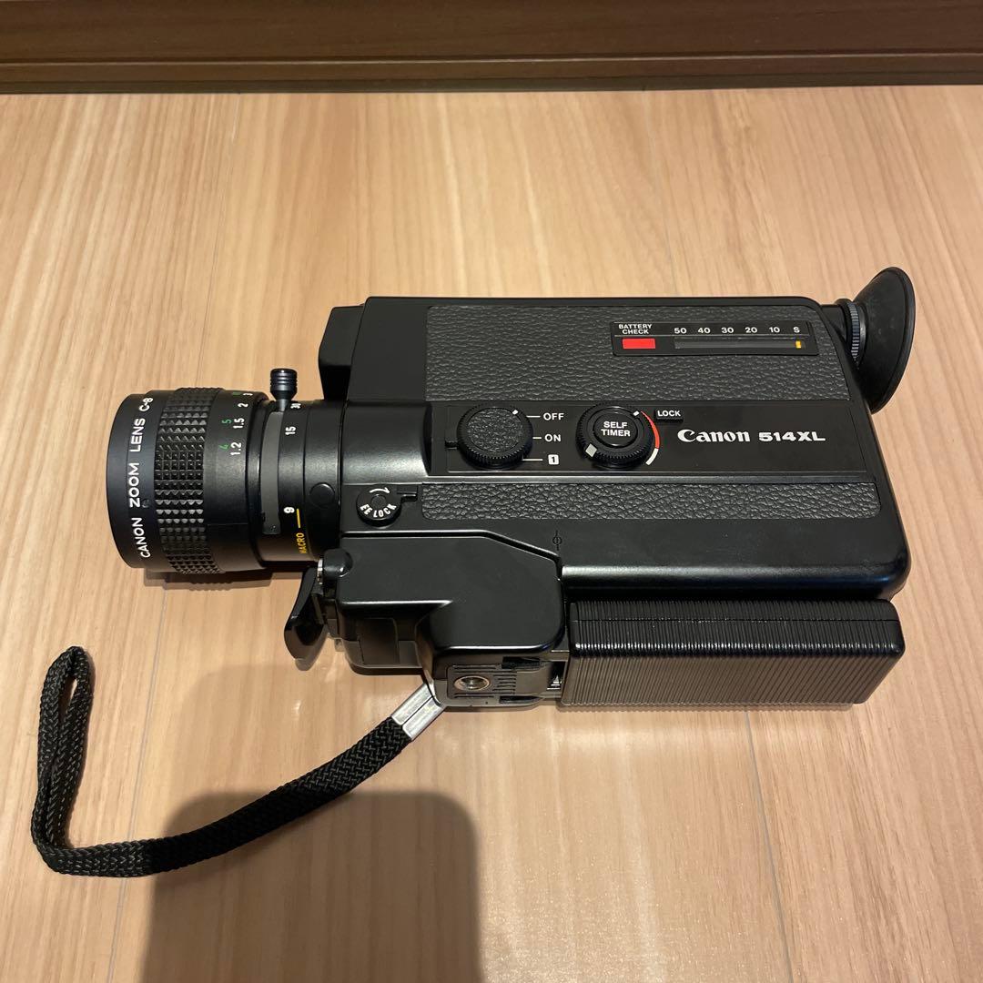 【美品】 Canon 8mmフィルムカメラ 514XL